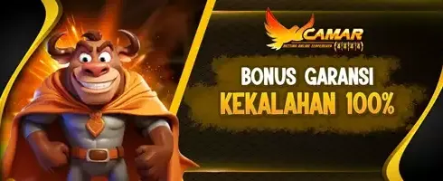 BONUS GARANSI KEKALAHAN SALDO KEMBALI 100% promotion